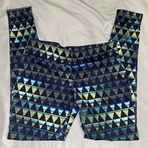 High-rise triangle leggings